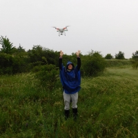 Podyjí region: vegetation monitoring using a drone